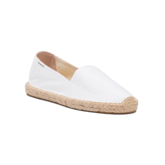 SOLUDOS White The Original Espadrille Flats - Picture 1 of 2